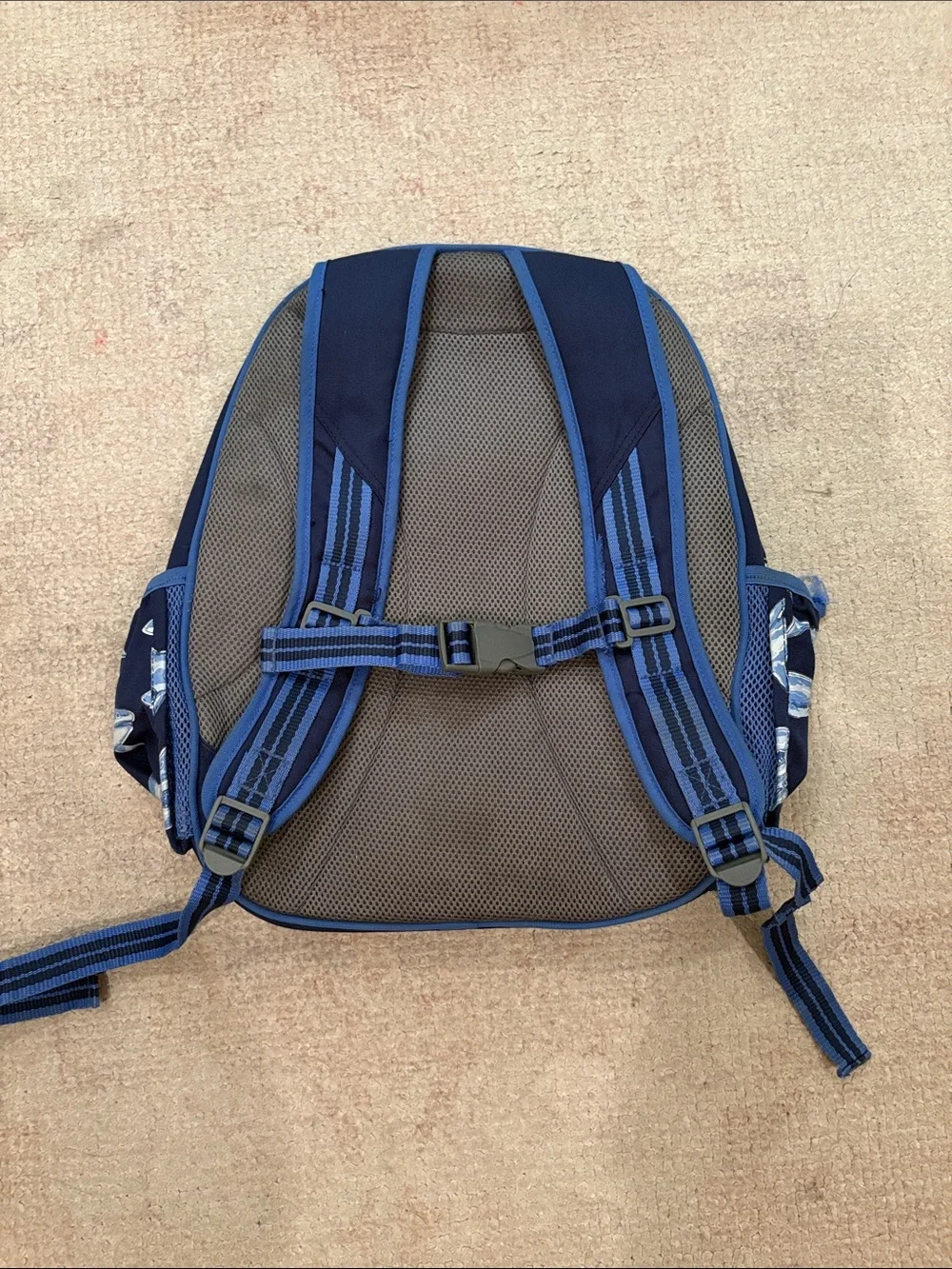 Pottery Barn Glow-in-the-Dark Shark Blue Mackenzie Large RPET Backpack